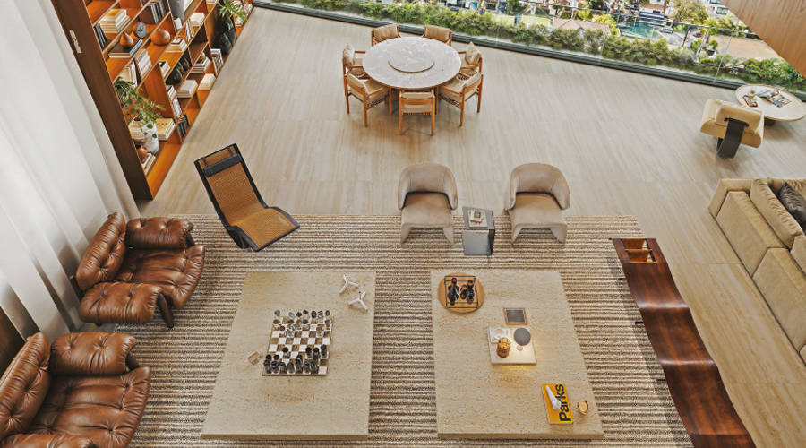 Lux 600 Vila Nova Conceição – Living Duplex