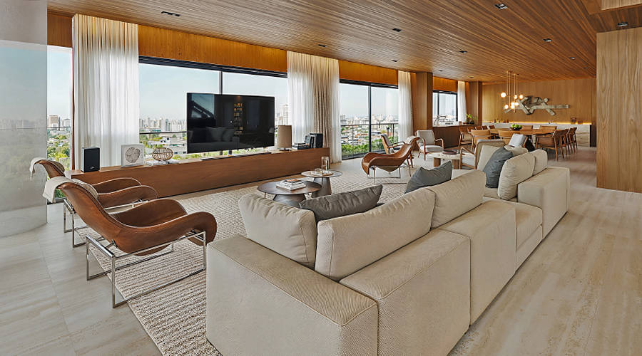 Lux 600 Vila Nova Conceição – Living Duplex