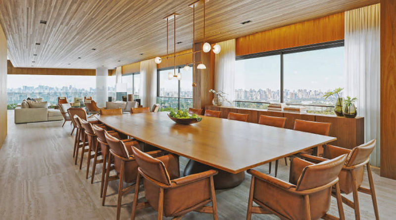 Lux 600 Vila Nova Conceição – Sala de Jantar Duplex